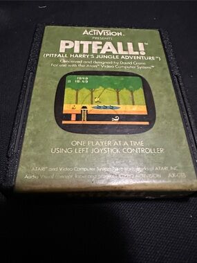 Activision Pitfall! Atari 2600 Video Game Cartridge - Green Label